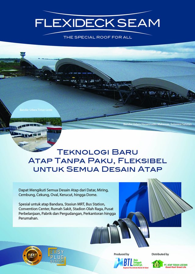 Sampul Brosur Flexideck Seam