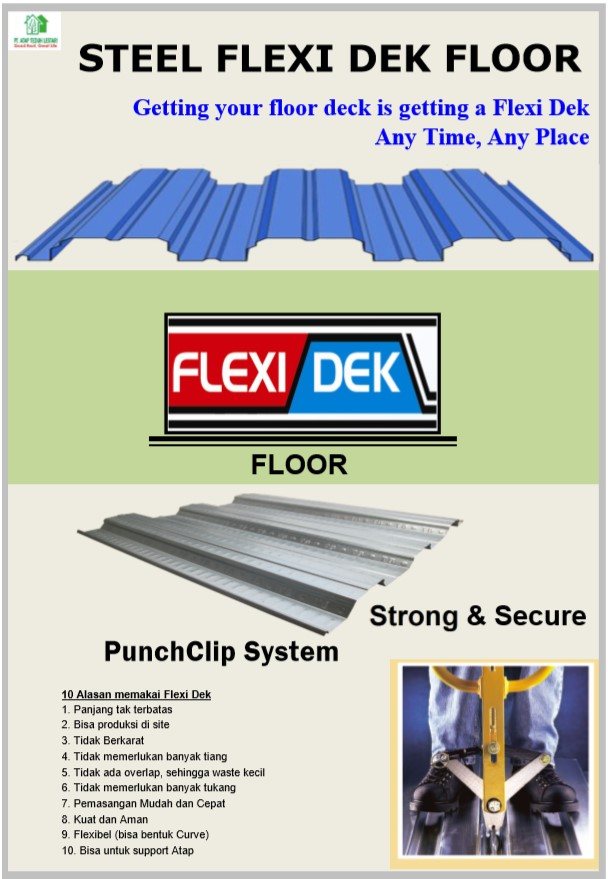 Sampul Brosur Level Deck (Flexidek Floor)