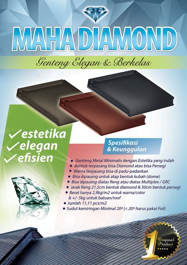 Sampul Brosur Maha Diamond