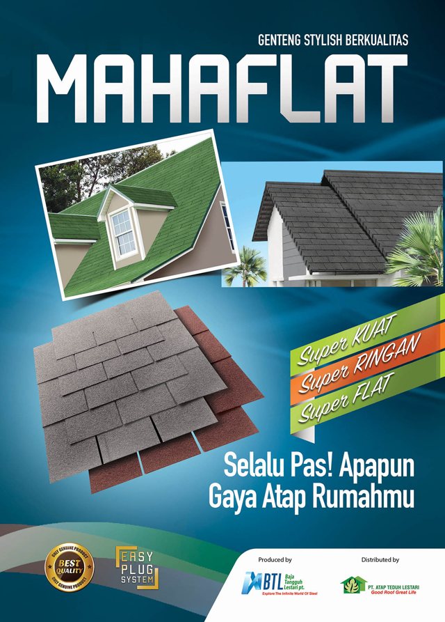 Sampul Brosur Maha Flat