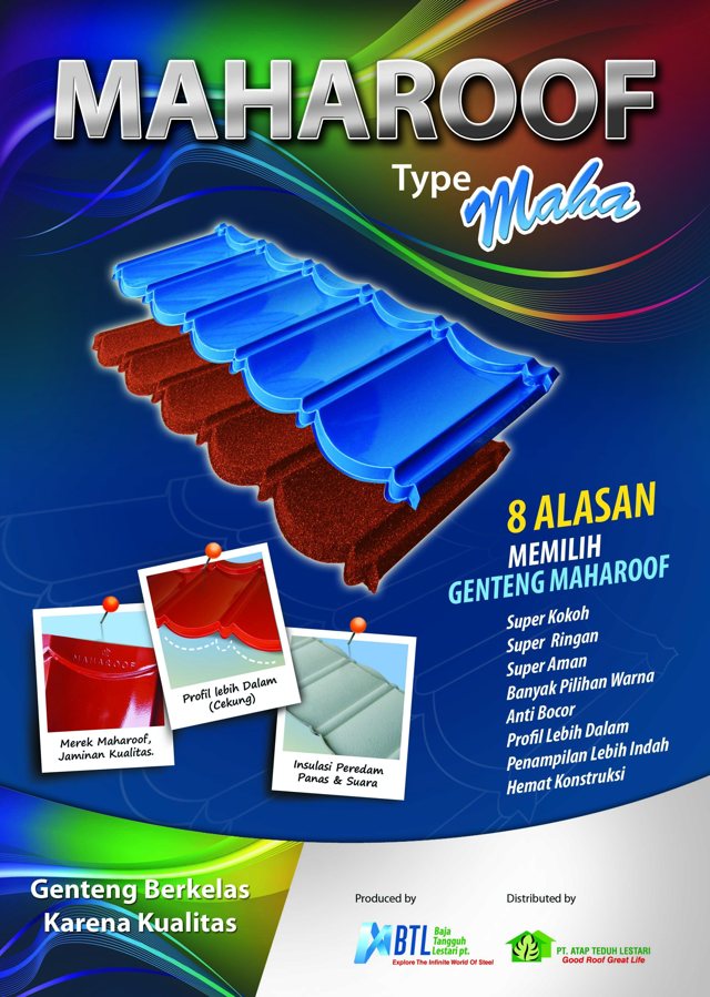 Sampul Brosur Maharoof Type Maha