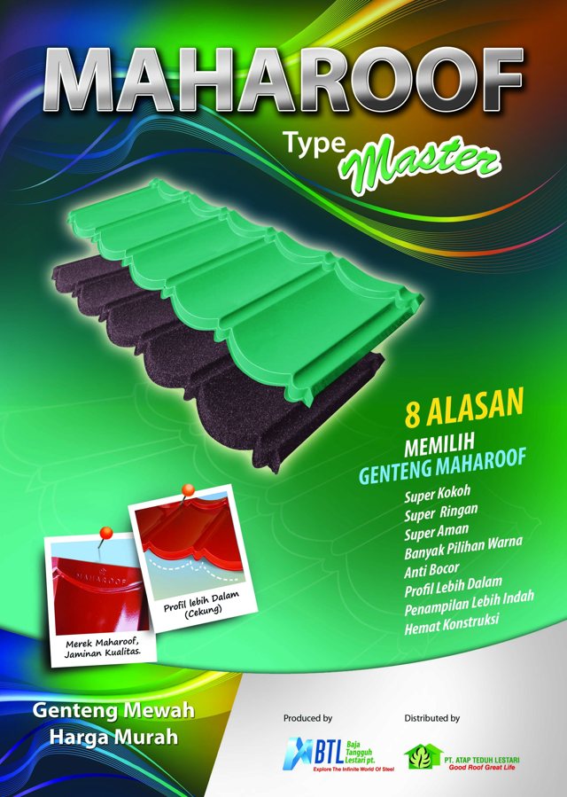 Sampul Brosur Maharoof Type Master